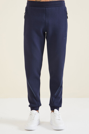 İndigo Bağcıklı Erkek Eşofman Alt - 82110 - TOMMYLIFE