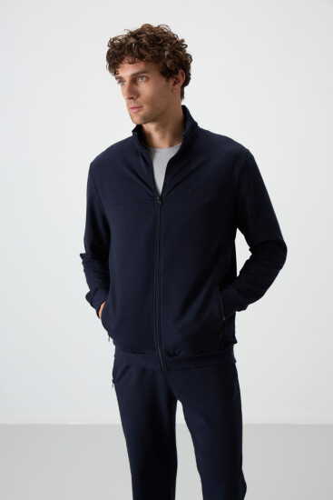 Troy İndigo Standart Kalıp Erkek Eşofman Takım - 85196 - Air Jones (1)