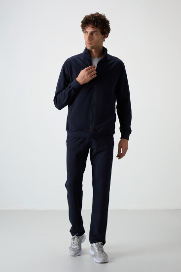 Troy İndigo Standart Kalıp Erkek Eşofman Takım - 85196 - Air Jones