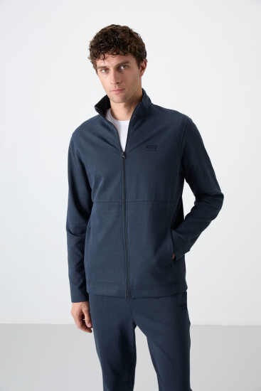 Carlos İndigo Standart Kalıp Erkek Eşofman Takım - 85209 - Air Jones (1)