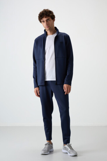 Bran İndigo Scuba Kumaş Erkek Eşofman Takım - 85199 - Air Jones (1)