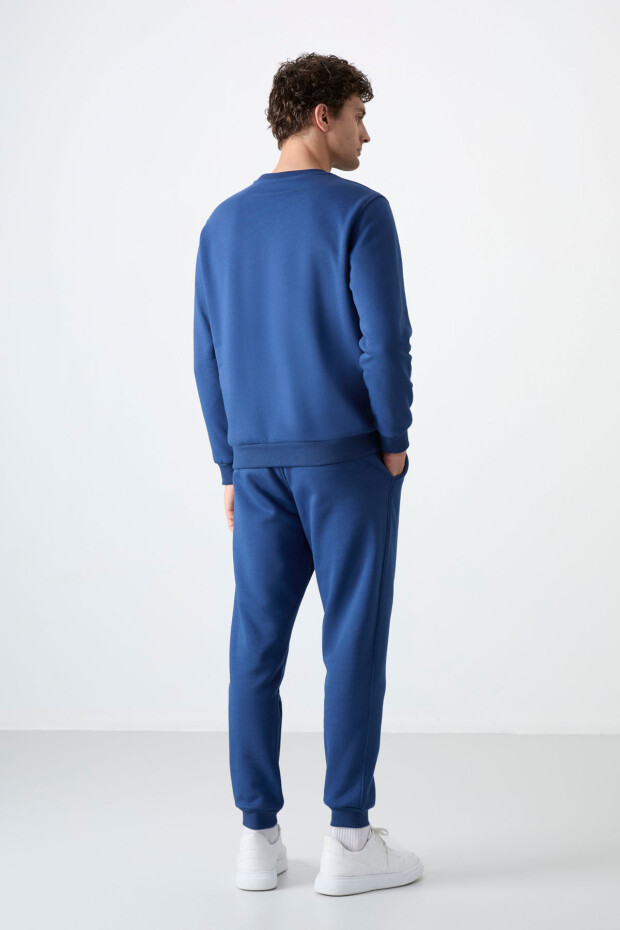 Andy İndigo Şardonlu Erkek Eşofman Takım - 85190 - 8