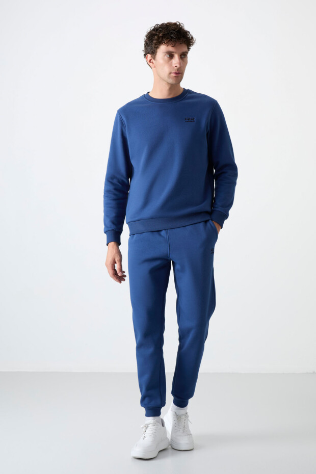 Andy İndigo Şardonlu Erkek Eşofman Takım - 85190 - 5