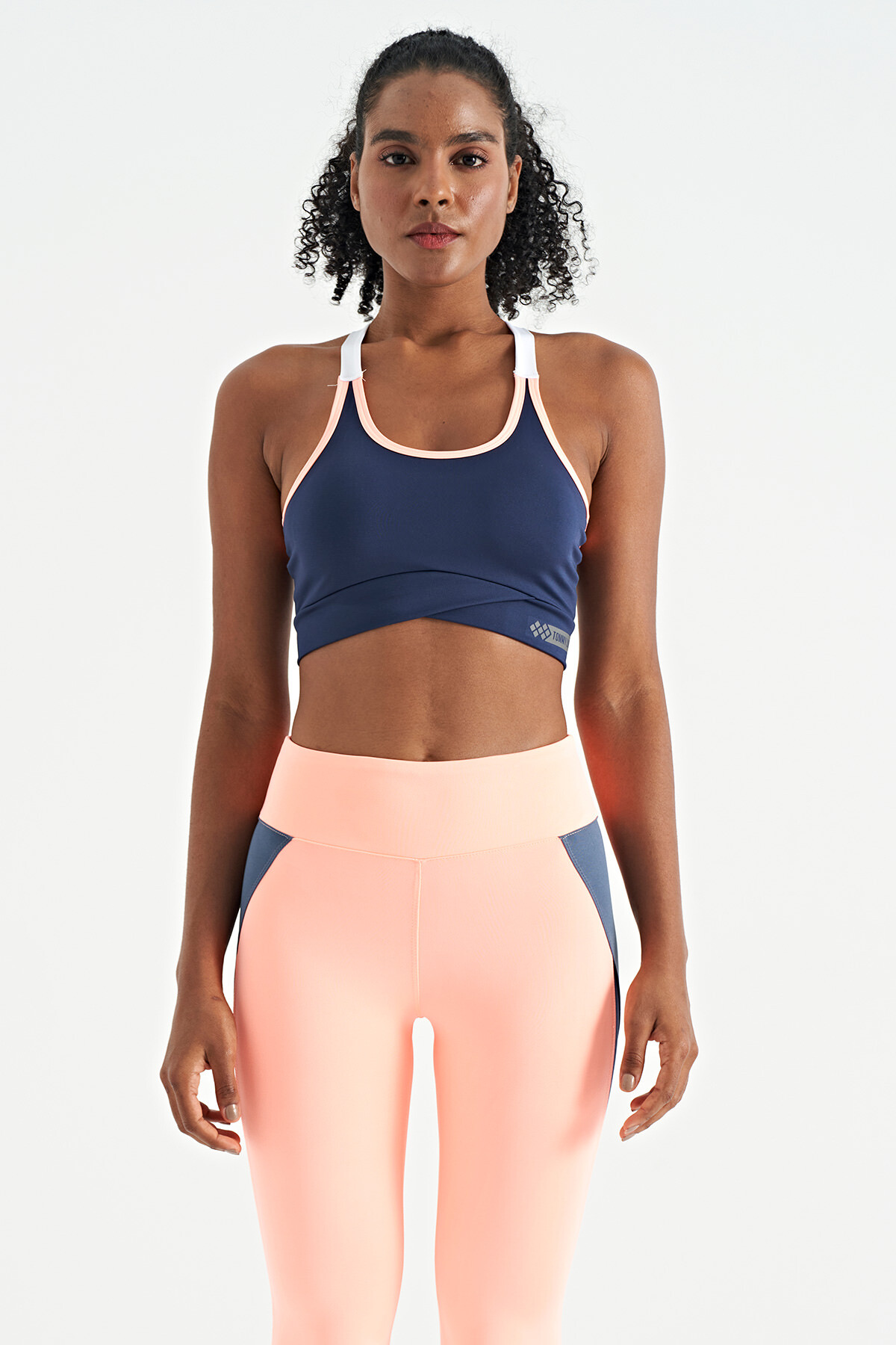 İndigo Sırt Detaylı Askılı Dar Kalıp Kadın Büstiyer - 97254 - TOMMYLIFE