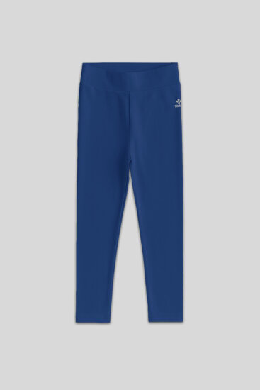 İndigo Yüksek Bel Dar Paça Kız Çocuk Tayt - 75047 