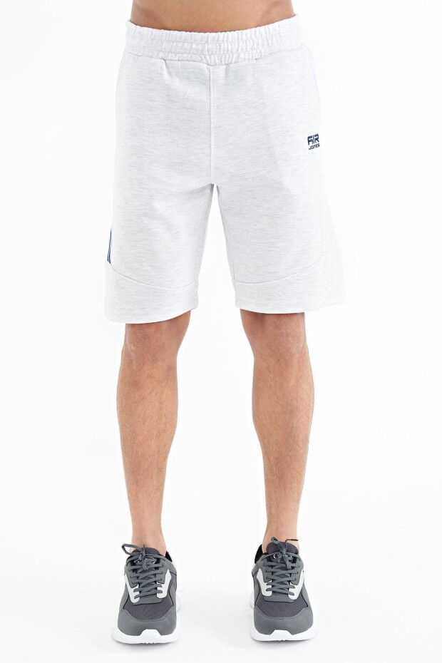 Amos Kar Melanj Baskılı Erkek Şort - 81246 - 2