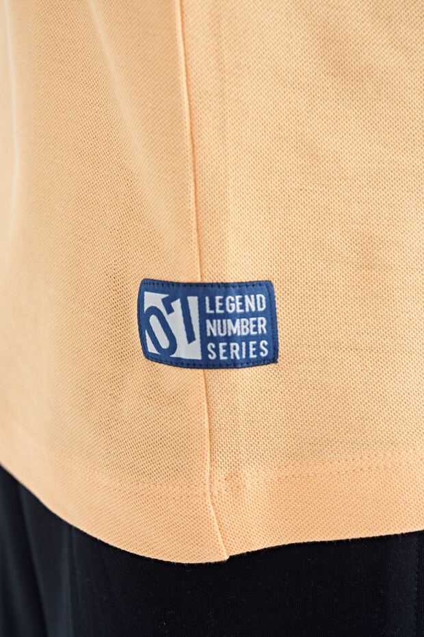 Kavun içi Cep Detaylı O Yaka Standart Kalıp Erkek Çocuk T-Shirt - 11120 - 5