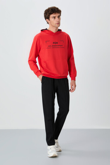 Kırçıllı Siyah Jogger Erkek Eşofman Altı - 82114 - Air Jones