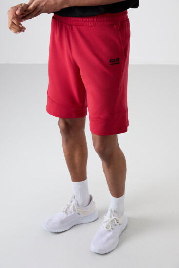 Amos Kırmızı Baskılı Erkek Şort - 81246 - Air Jones (1)