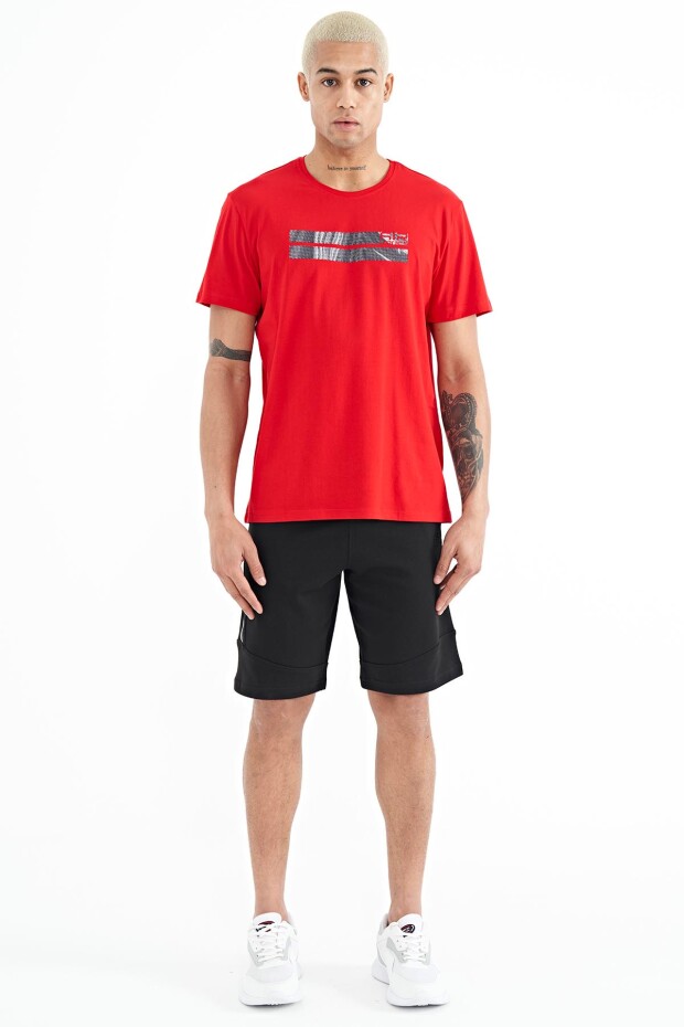 Peter Kırmızı O Yaka Erkek T-Shirt - 88204