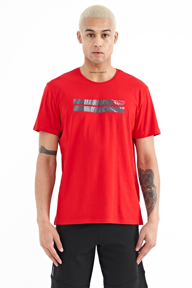 Peter Kırmızı O Yaka Erkek T-Shirt - 88204