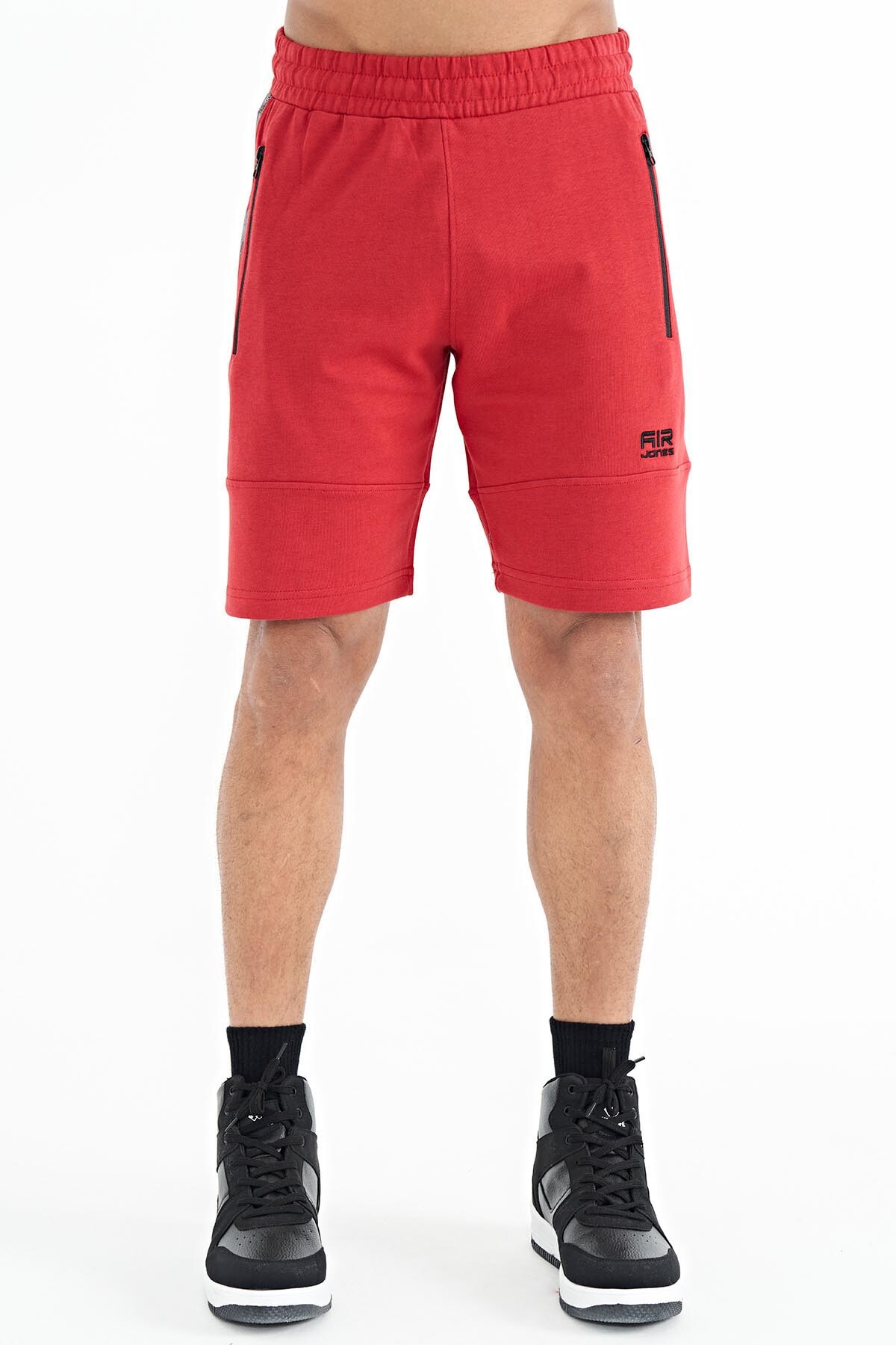 Alec Kırmızı Standart Kalıp Erkek Şort - 81243 - Air Jones