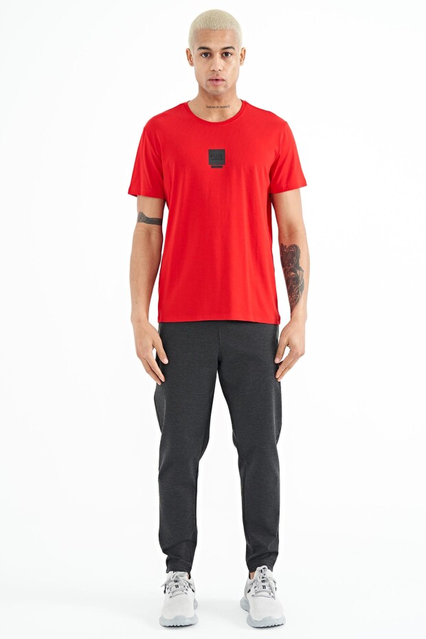 Bert Kırmızı Standart Kalıp Erkek T-Shirt - 88210