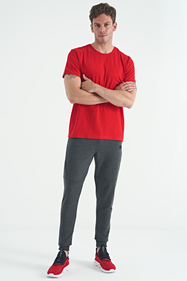 Calvin Kırmızı Basic Erkek T-Shirt - 88245