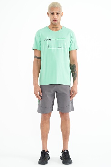 Amos Koyu Gri Baskılı Erkek Şort - 81246 - Air Jones (1)