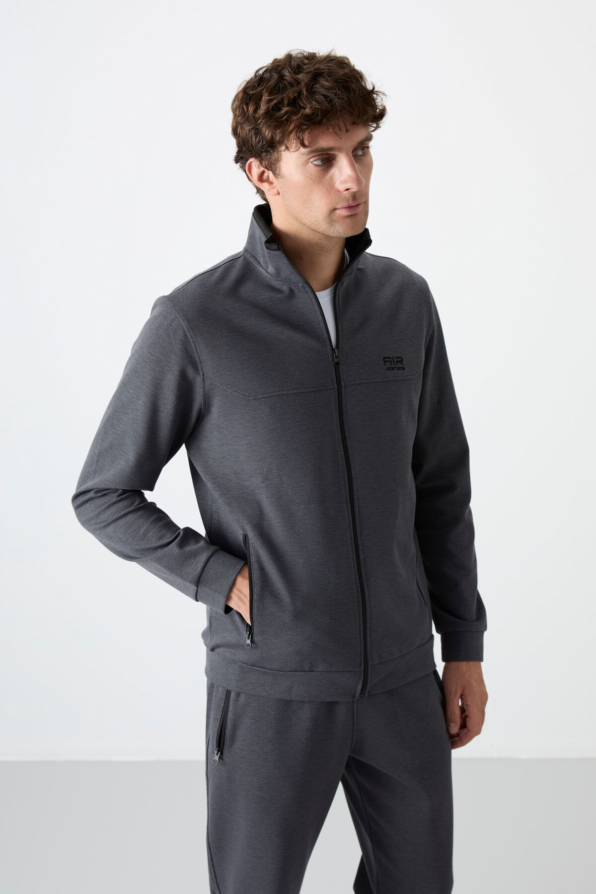 Hugo Koyu Gri Jogger Erkek Eşofman Takım - 85198 - Air Jones (1)