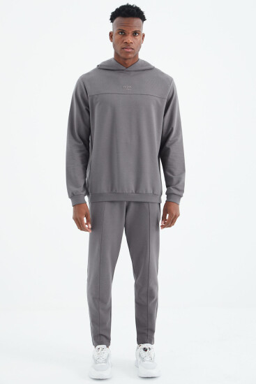 Kelvin Koyu Gri Kelvin Basic Erkek Eşofman Takım - 85230 - Air Jones