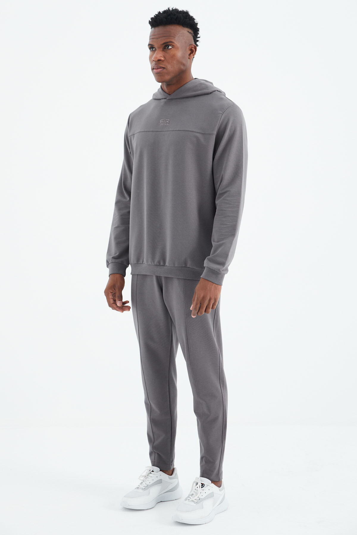 Kelvin Koyu Gri Kelvin Basic Erkek Eşofman Takım - 85230 - Air Jones (1)