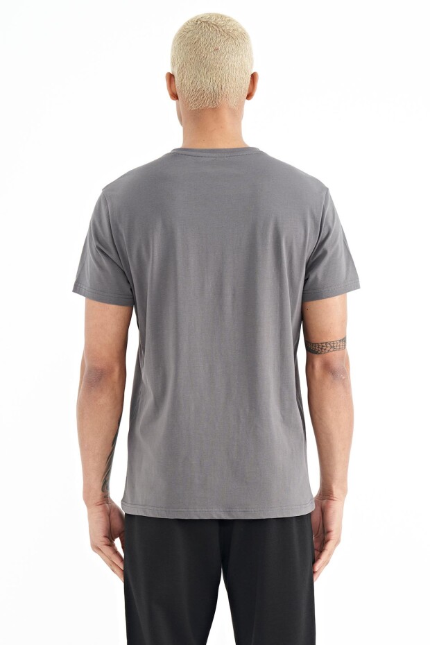 Conan Koyu Gri Standart Kalıp Erkek T-Shirt - 88209