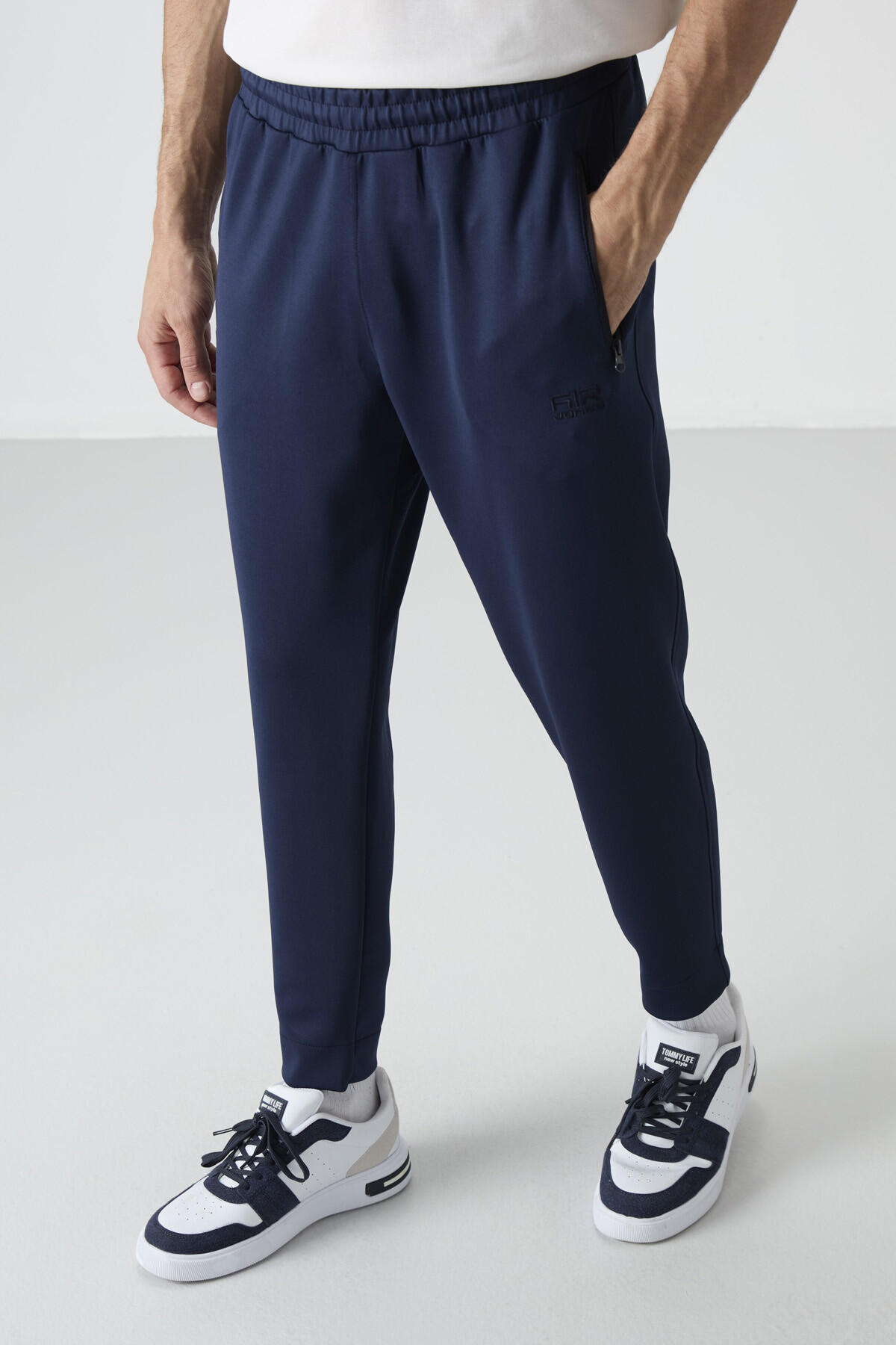 Barton Lacivert Jogger Erkek Eşofman Alt - 84952 - Air Jones