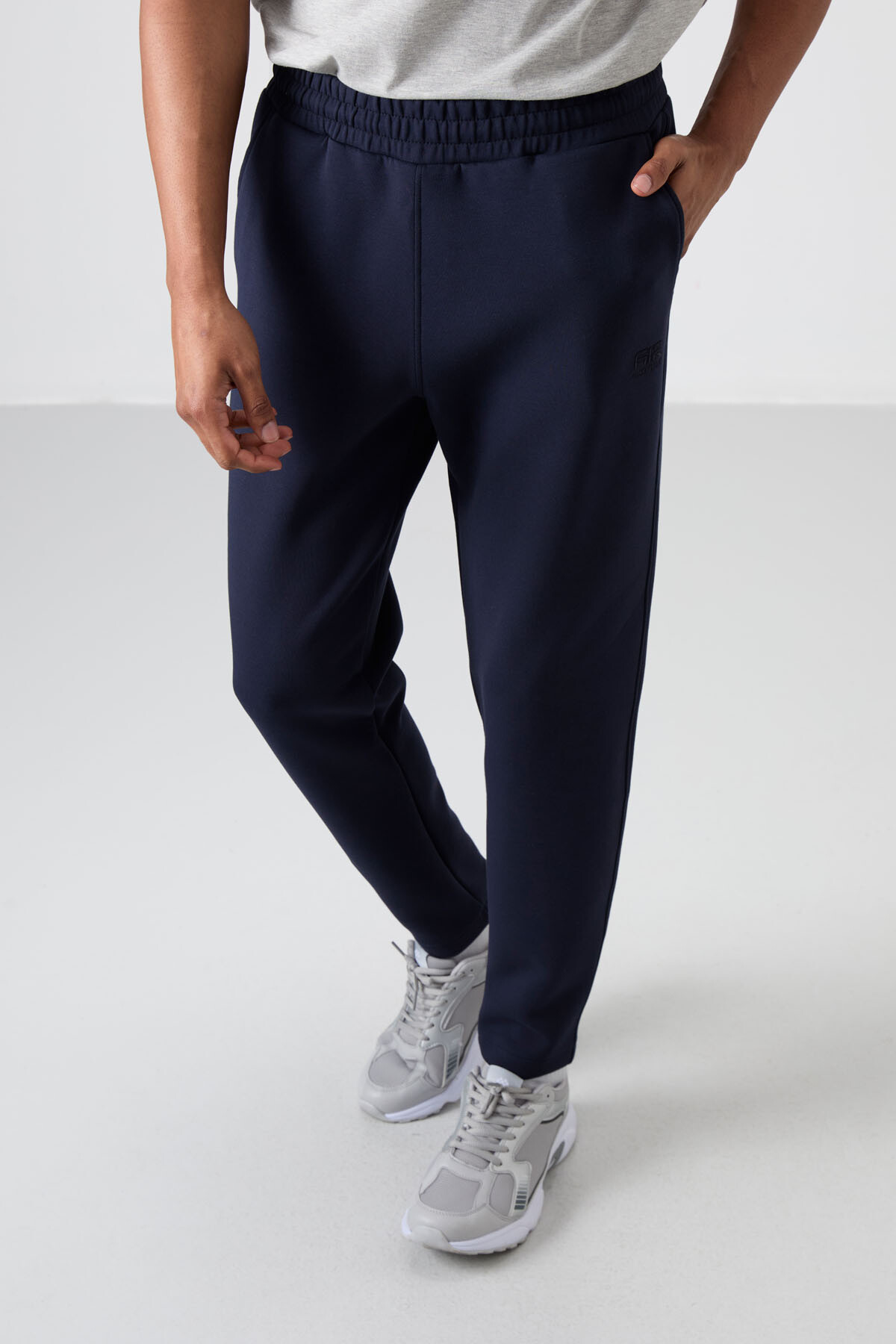 Barnes Lacivert Erkek Eşofman Alt - 84951 - Air Jones