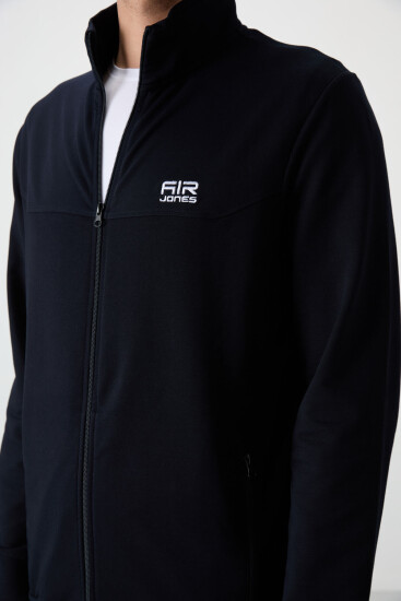 Troy Lacivert Standart Kalıp Erkek Eşofman Takım - 85196 - Air Jones (1)