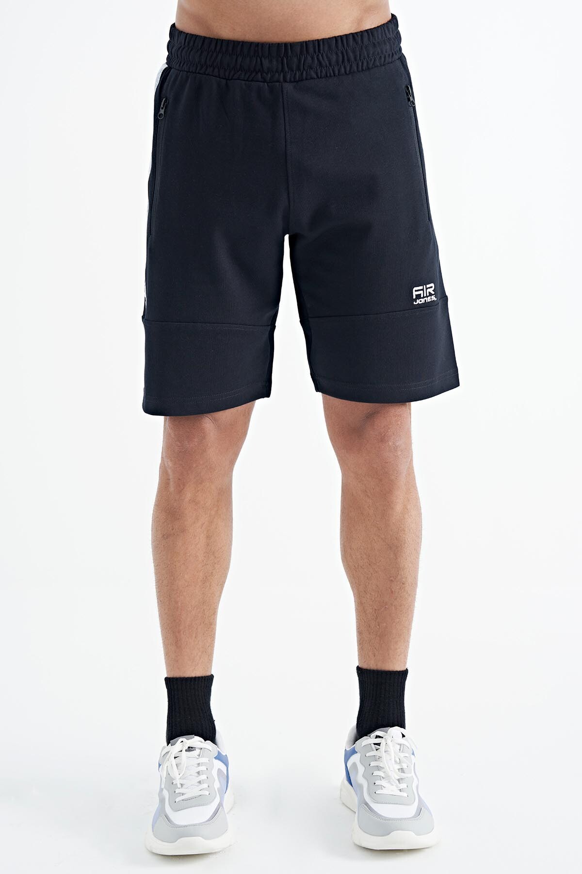 Alec Lacivert Standart Kalıp Erkek Şort - 81243 - Air Jones (1)