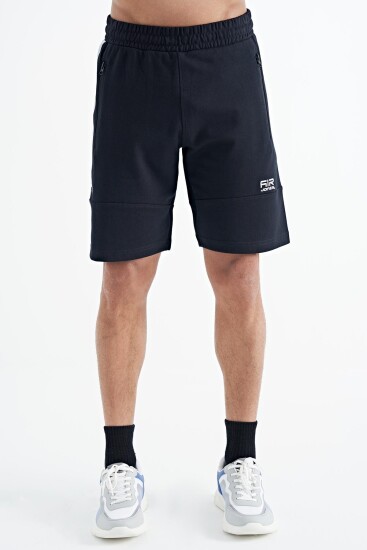 Alec Lacivert Standart Kalıp Erkek Şort - 81243 - Air Jones (1)