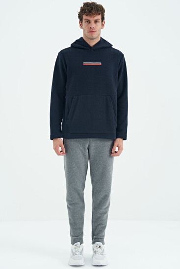 Hern Lacivert Erkek Polar Sweatshirt - 88301 - Air Jones (1)