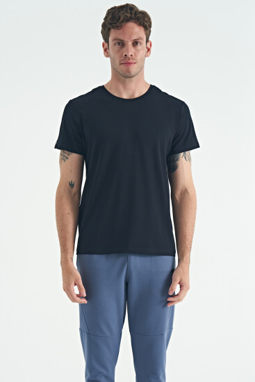 Calvin Lacivert Basic Erkek T-Shirt - 88245 