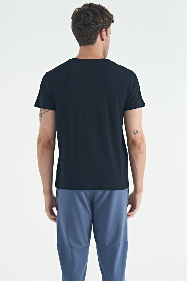 Calvin Lacivert Basic Erkek T-Shirt - 88245
