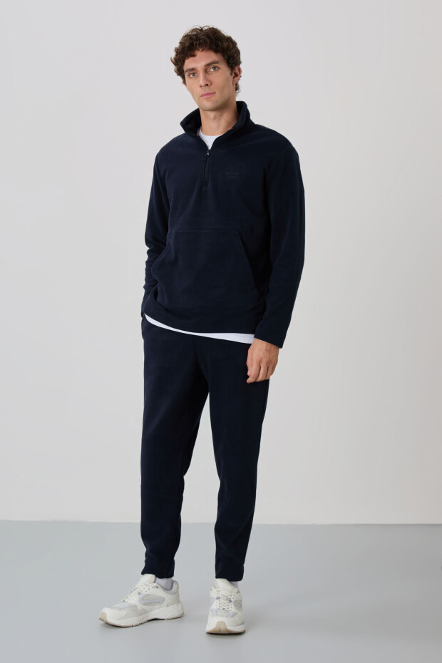 Carol Lacivert Polar Erkek Eşofman Takım - 85226 - 4