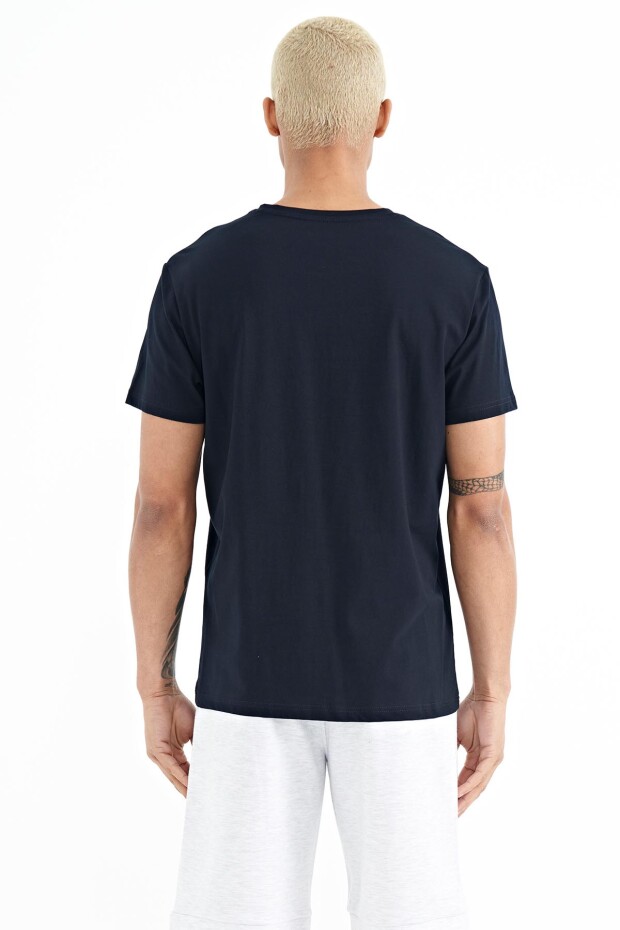 Conan Lacivert Standart Kalıp Erkek T-Shirt - 88209