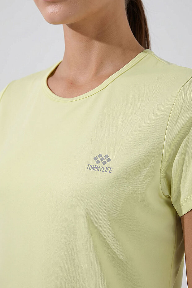 Limon Basic Kısa Kol Standart Kalıp O Yaka Kadın T-Shirt - 97144 - 3