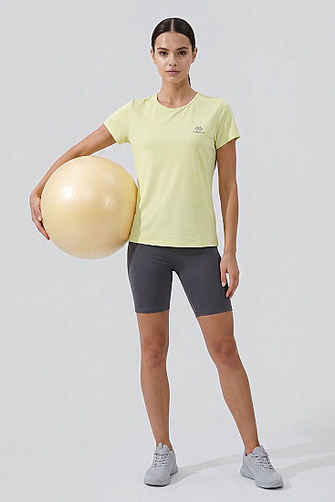 Limon Basic Kısa Kol Standart Kalıp O Yaka Kadın T-Shirt - 97144 