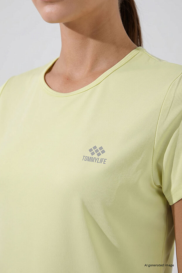 Limon Basic Kısa Kol Standart Kalıp O Yaka Kadın T-Shirt - 97144 - 3