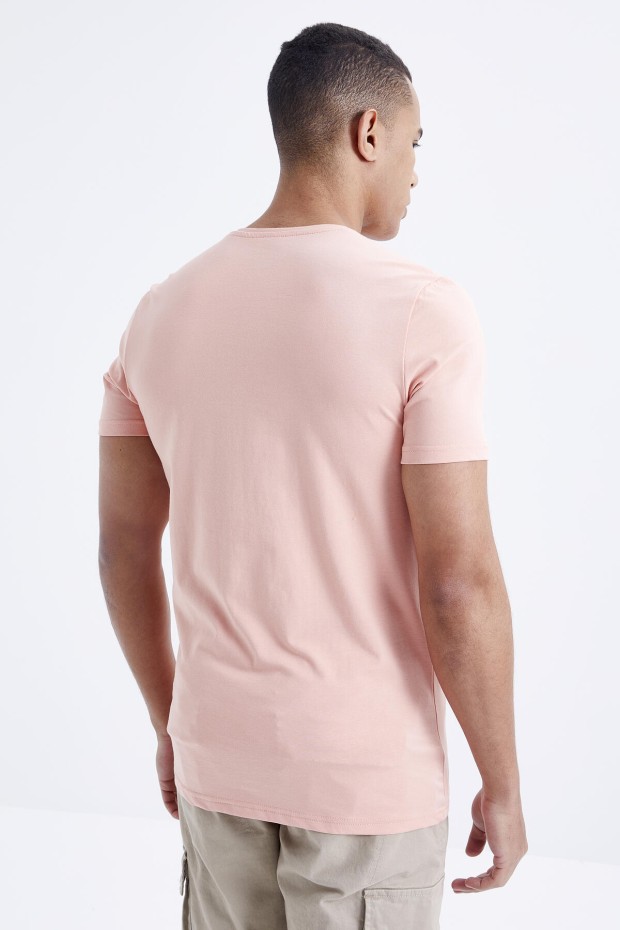 Mercan Erkek Basic Kısa Kol Standart Kalıp O Yaka T-shirt - 87911
