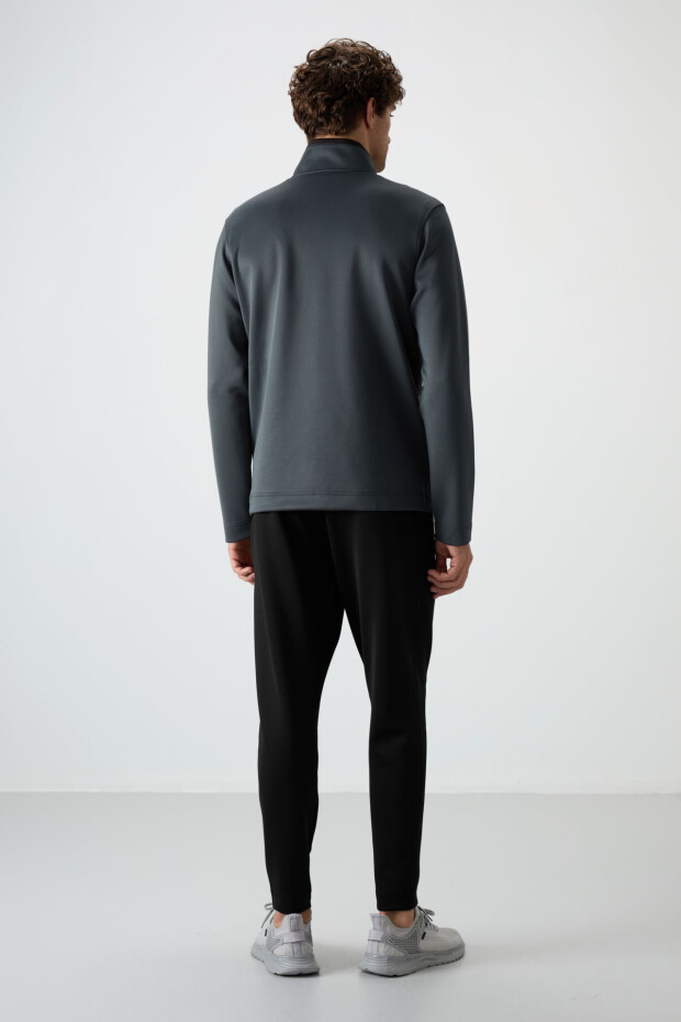 Bran Orman Yeşil - Siyah Scuba Kumaş Erkek Eşofman Takım - 85199 - 8