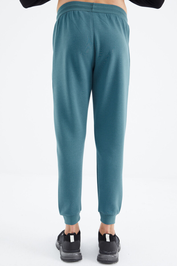 Orman Yeşili Bağcıklı Erkek Eşofman Alt - 82110 - 9