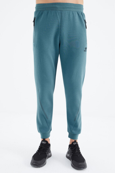 Orman Yeşili Bağcıklı Erkek Eşofman Alt - 82110 - TOMMYLIFE (1)