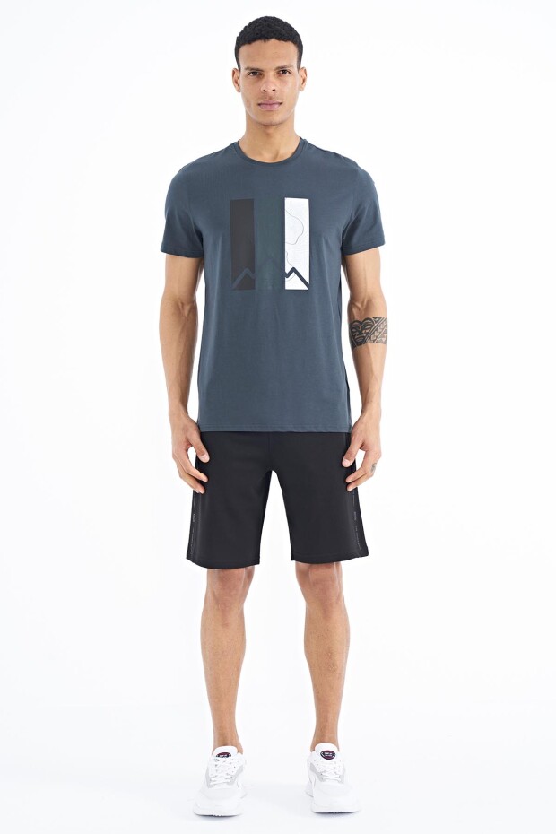 Dean Orman Yeşili Standart Kalıp Erkek T-Shirt - 88211