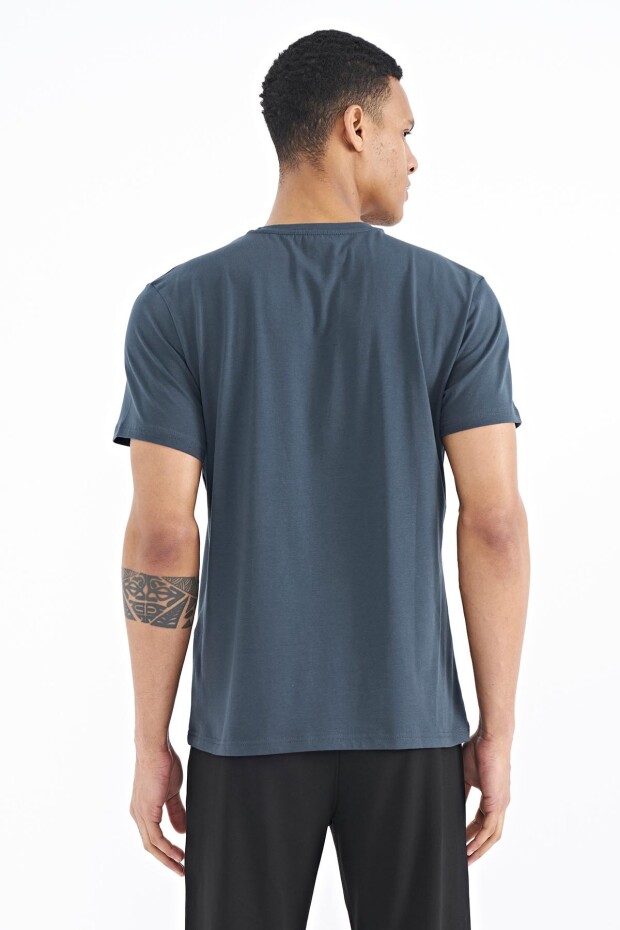 George Orman Yeşili Standart Kalıp Erkek T-Shirt - 88220