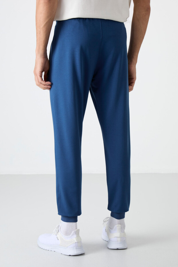 Parlament Fermuar Cepli Standart Kalıp Jogger Erkek Eşofman Alt - 84587 - 6