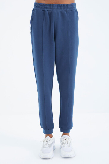 Parlament Bağcıklı Ön Dikiş Detaylı Standart Kalıp Erkek Eşofman Alt - 84994 - TOMMYLIFE (1)