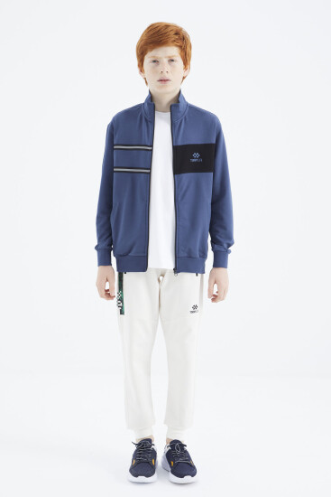 Parlament Dik Yaka Erkek Çocuk Sweatshirt - 11183 - TOMMYLIFE (1)