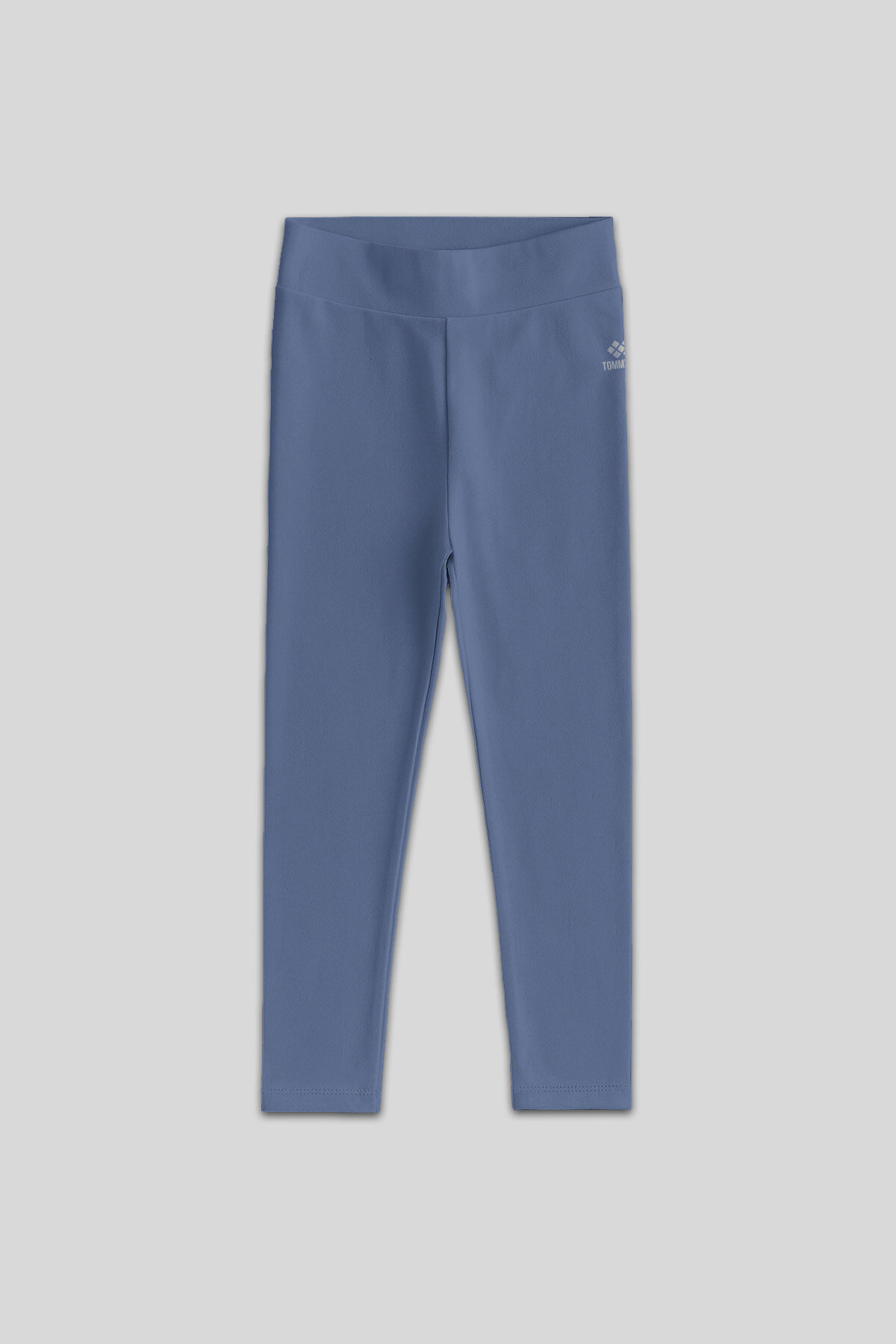 Petrol Yüksek Bel Dar Paça Kız Çocuk Tayt - 75047 - TOMMYLIFE