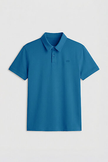 Saks Standart Kalıp Basic Polo Yaka Erkek T-Shirt - 87748 