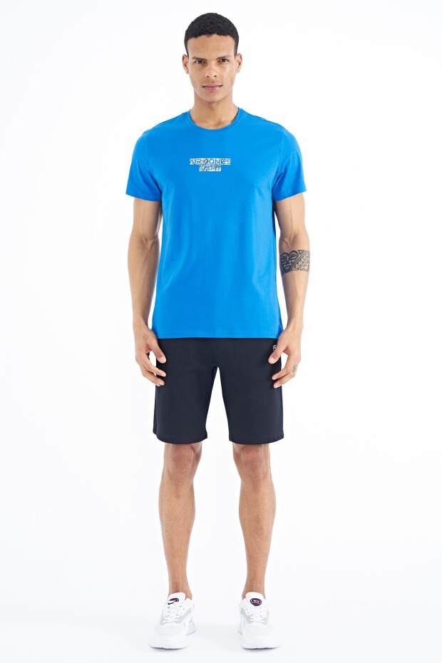 Harley Saks Standart Kalıp Erkek T-Shirt - 88203