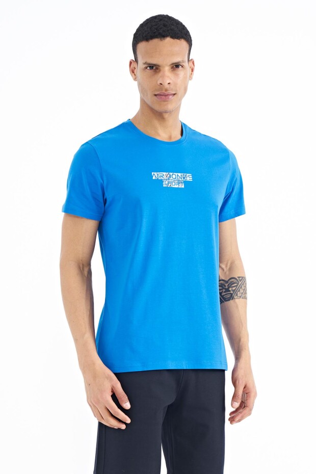 Harley Saks Standart Kalıp Erkek T-Shirt - 88203