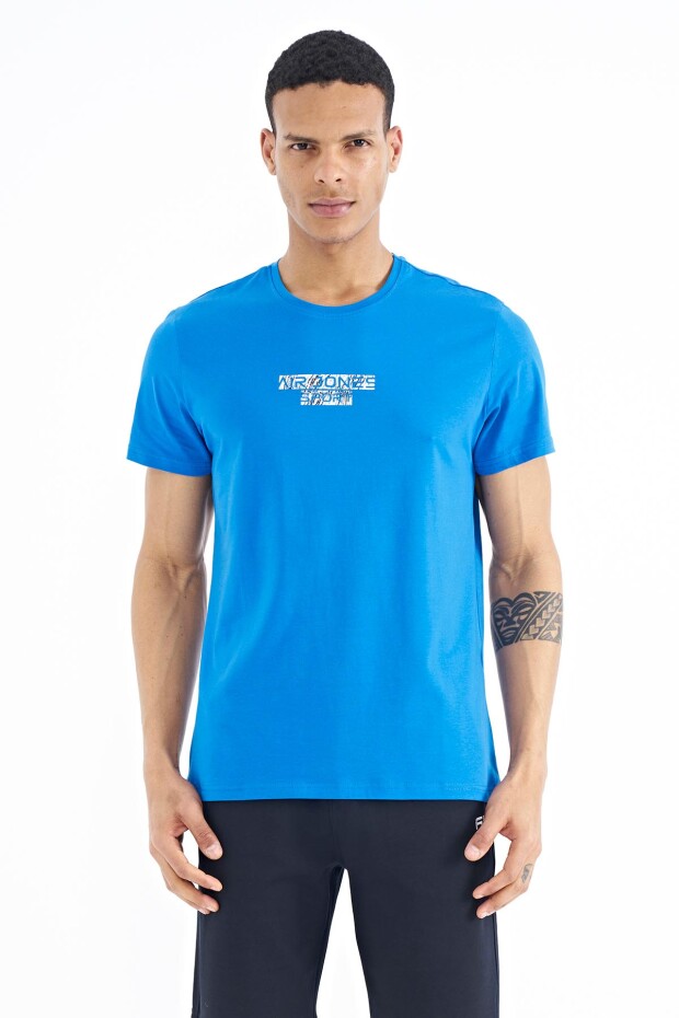 Harley Saks Standart Kalıp Erkek T-Shirt - 88203
